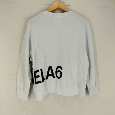 エムエムシックスメゾンマルジェラ MM6 Maison Margiela 23SS ビッグロゴプリントスウェット レディース 12