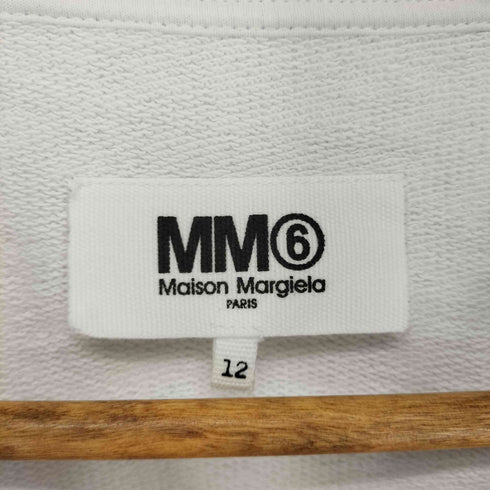 エムエムシックスメゾンマルジェラ MM6 Maison Margiela 23SS ビッグロゴプリントスウェット レディース 12
