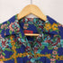 ケンゾー KENZO 80S~90S 花柄 ウールオープンカラーシャツ レディース import:M