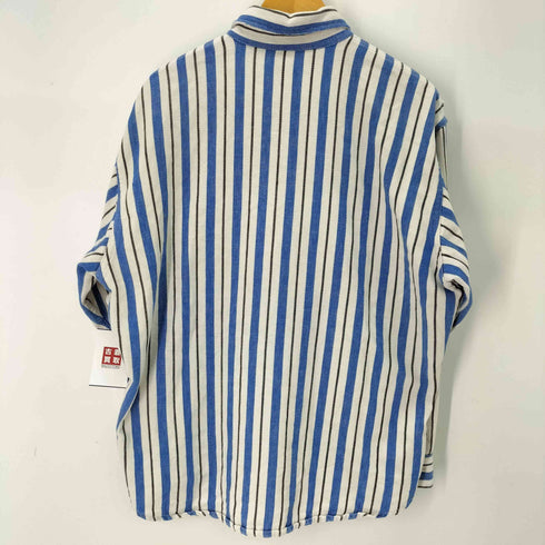 セントジョンズベイ STJOHNS BAY 70-80S MADE IN USA L/S ストライプシャツ メンズ import:XL