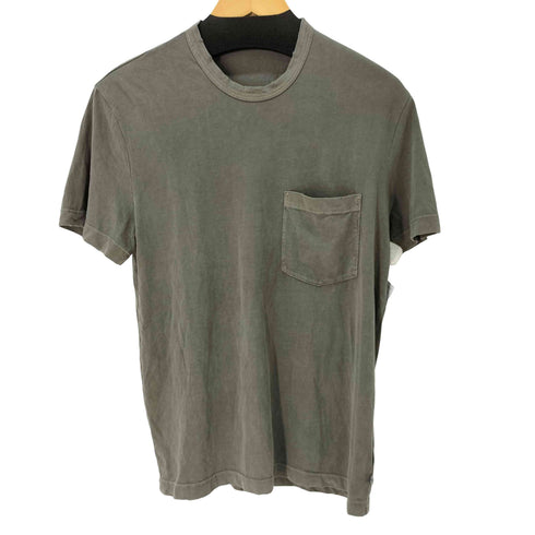 ジェームスパース JAMES PERSE 24SS S/S ポケット付き ダメージ加工Tシャツ レディース JPN:1