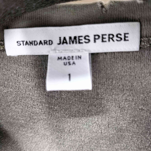 ジェームスパース JAMES PERSE 24SS S/S ポケット付き ダメージ加工Tシャツ レディース JPN:1