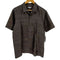 コムデギャルソンオム COMME des GARCONS HOMME AD2002 03SS 田中オム シルク100%製品染め S/S開襟シャツ メンズ JPN:M