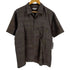 コムデギャルソンオム COMME des GARCONS HOMME AD2002 03SS 田中オム シルク100%製品染め S/S開襟シャツ メンズ JPN:M