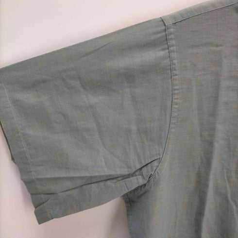 フルーツオブザルーム FRUIT OF THE LOOM 60-70s MADE IN USA ワンポケット ボタンダウンS/Sシャツ メンズ import:L