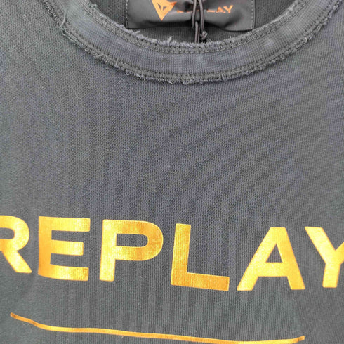 リプレイ REPLAY ガーメントダイ アイコンTシャツ メンズ import:M
