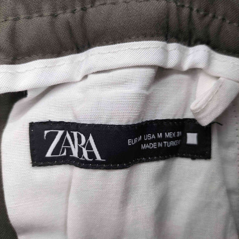 ザラ ZARA リラックスラインパンツ ストレッチワイド メンズ M