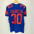 フランクリンマーシャル FRANKLIN&MARSHALL イタリア製 両面プリント フットボールTシャツ メンズ import:S