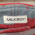 ミルクボーイ MILKBOY ブロックチェック カーゴパンツ メンズ