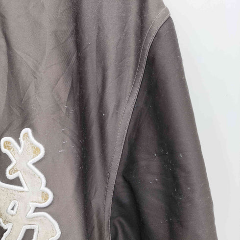 00S MLBチームロゴ 漢字 ベースボールシャツ メンズ import:L