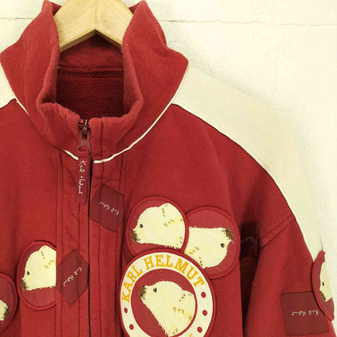カールヘルム Karl Helmut アザラシワッペン スウェットジャンパー メンズ