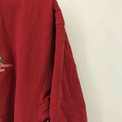 トミーヒルフィガーゴルフ TOMMY HILFIGER GOLF 刺繍 S/Sポロシャツ メンズ import:L