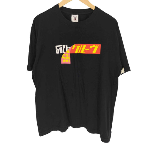 ソフトマシーン The softmachine コラボ プリント S/S クルーネック Tシャツ メンズ JPN:XL