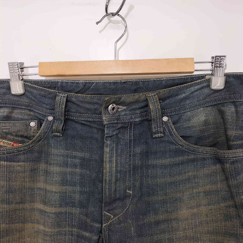 ディーゼルインダストリー Diesel Industry THANAZ ダメージ加工デニムパンツ メンズ W31L30
