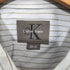 シーケーカルバンクライン ck Calvin Klein ストライプシャツ メンズ 38-M