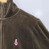 ポールスミス Paul Smith PINK ワンポイント ベロア トラックジャケット ジャージ レディース import:XL