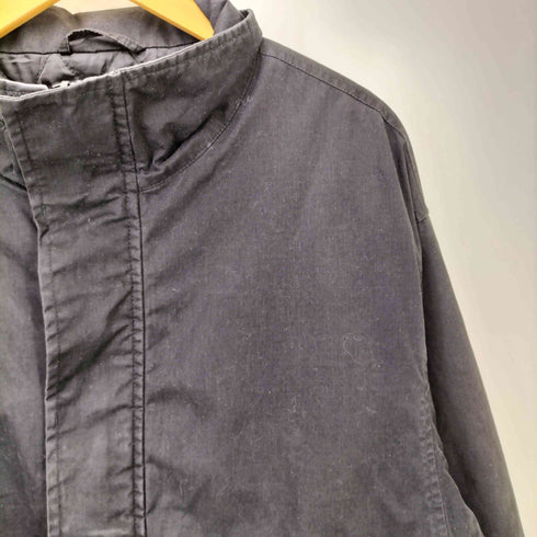 ポロバイラルフローレン Polo by RALPH LAUREN 90S 裏地キルティング ハイネック ダブルジップ 比翼 サファリ ハンティング ジャケット メンズ LL