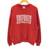 90-00S メキシコ製 JERZEES ボディ EMERSON ATHLETICS プリント クルーネック スウェット メンズ import:XL