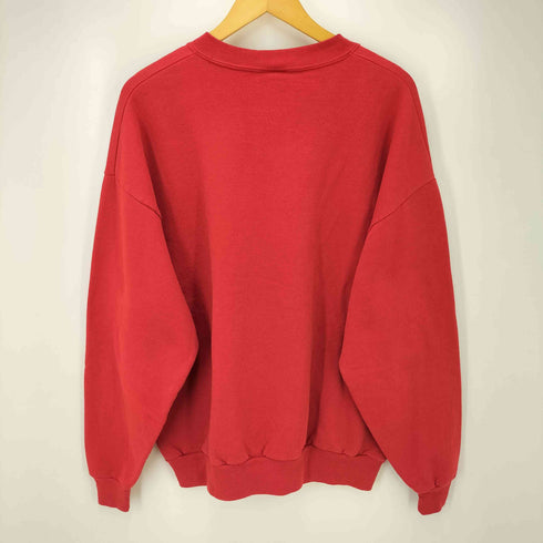 90-00S メキシコ製 JERZEES ボディ EMERSON ATHLETICS プリント クルーネック スウェット メンズ import:XL