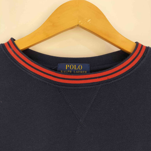 ポロラルフローレン POLO RALPH LAUREN ポニー刺繍 クルーネックスウェット レディース import:M