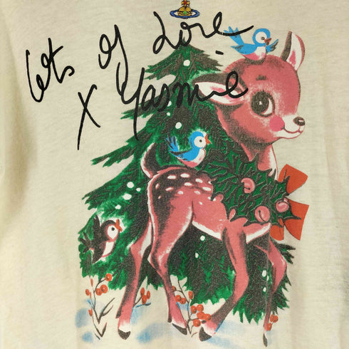 ヴィヴィアンウエストウッドロンドン Vivienne Westwood LONDON オーブ刺繍 プリント S/S Tシャツ メンズ JPN:M