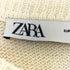 ザラ ZARA 花柄刺繍 スパンコール 半袖 ニット レディース import:L