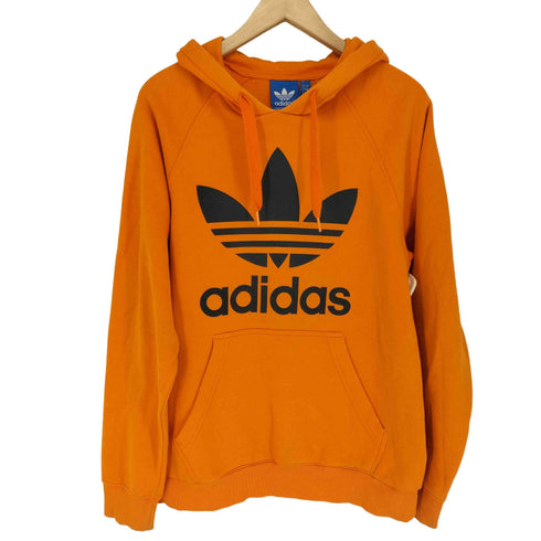 アディダスオリジナルス adidas Originals フロントロゴプリント プルオーバーパーカー レディース JPN:L