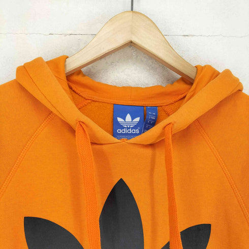 アディダスオリジナルス adidas Originals フロントロゴプリント プルオーバーパーカー レディース JPN:L