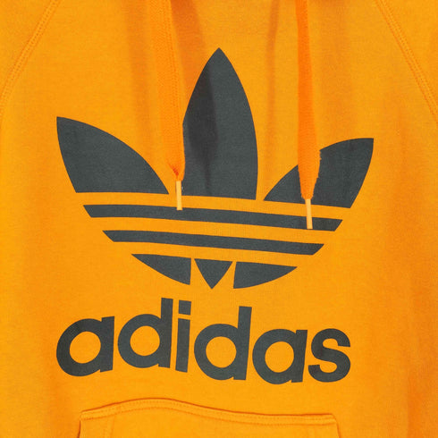 アディダスオリジナルス adidas Originals フロントロゴプリント プルオーバーパーカー レディース JPN:L