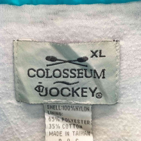90S COLOSSEUM JOCKEY マルチカラートラックジャケット メンズ JPN:XL