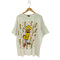 GALAXY キャラクタープリントクルーネックTシャツ メンズ XXXL