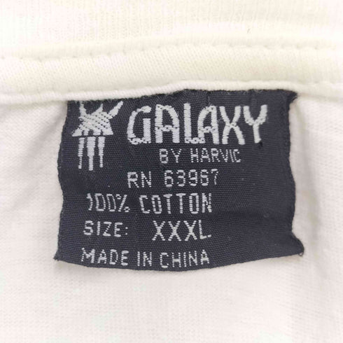 GALAXY キャラクタープリントクルーネックTシャツ メンズ XXXL