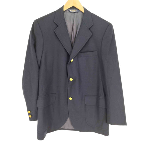 ブルックスブラザーズ BROOKS BROTHERS 金ボタン 紺ブレ テーラードジャケット メンズ 39REG