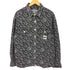 アベイシングエイプ A BATHING APE 23AW DENIM MONOGRAM METAL ONEPOINT SHIRT メンズ JPN:M