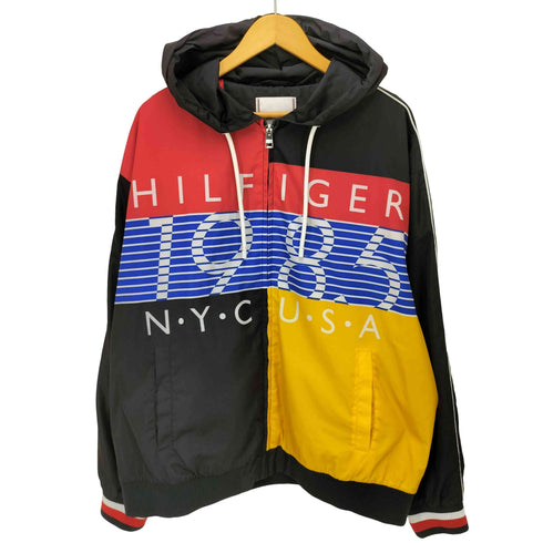 トミーヒルフィガー TOMMY HILFIGER 24SS Hilfiger Team Hooded Coach Jacket メンズ import:XL