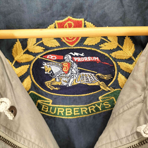 バーバリーズ BURBERRYS 80-90s フーデット サファリ ハンティング コート ジャケット メンズ