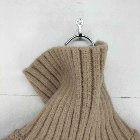 ザラ ZARA テクスチャーニットクロップドニットベスト レディース import:M
