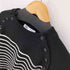 ザラ ZARA ショルダーボタン ボーダーニットトップス レディース import:M