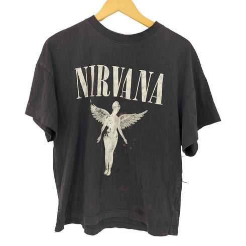 エイチアンドエム H&M バンドプリントS/S tシャツ メンズ JPN:S