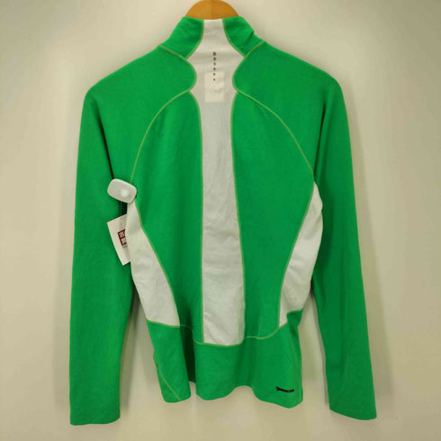 ザノースフェイス THE NORTH FACE FLASH DRY ロゴ リフレクター プリント メッシュ 切替 ジップアップ ジャージ レディース import:M