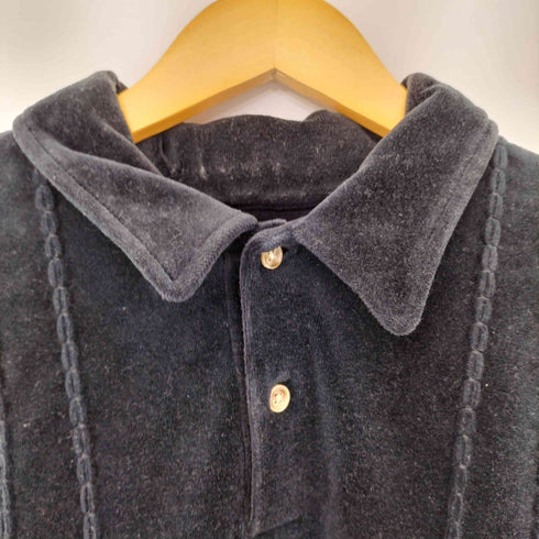 シュプリーム Supreme 17AW Velour L/S Polo メンズ import:M