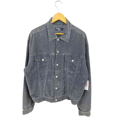 ポロバイラルフローレン Polo by RALPH LAUREN 90S コーデュロイトラッカージャケット メンズ import:L