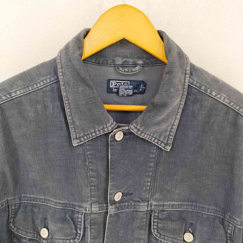 ポロバイラルフローレン Polo by RALPH LAUREN 90S コーデュロイトラッカージャケット メンズ import:L