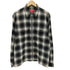 シュプリーム Supreme 22AW Shadow Plaid Flannel Zip Up Shirt メンズ import:M