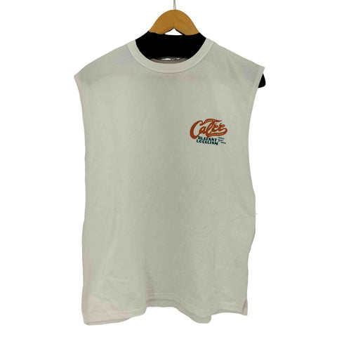 キャリー CALEE LOGO N/S T-SHIRT NATURALLY PAINT DESIGN メンズ JPN:M