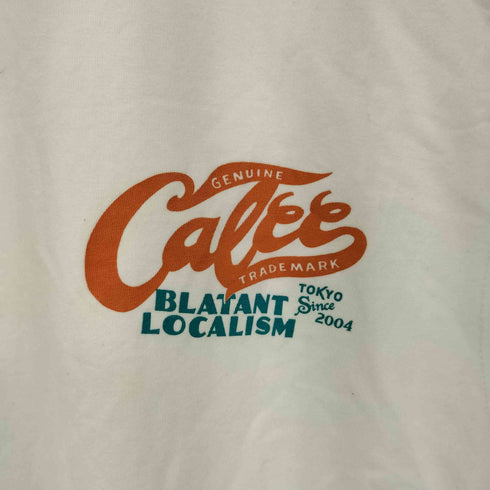 キャリー CALEE LOGO N/S T-SHIRT NATURALLY PAINT DESIGN メンズ JPN:M