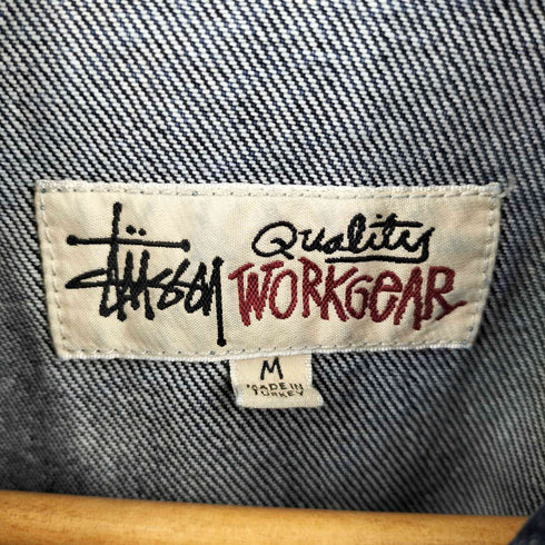 ステューシー Stussy SS-LINK ZIP WORK JACKET SSリンクロゴ メンズ import:M