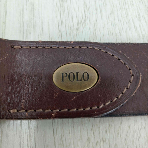ポロラルフローレン POLO RALPH LAUREN レザーベルト レディース 32/80