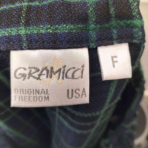 グラミチ GRAMICCI チェック柄マキシスカート レディース FREE