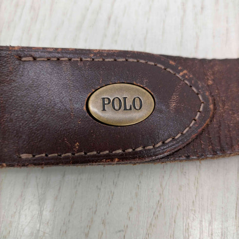 ポロラルフローレン POLO RALPH LAUREN レザーベルト レディース 32/80